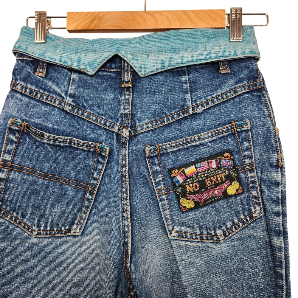 Vintage‎ 80s WENT No Exit Jeans Size 4 Women Medium Stonewash High Waist Tapered - Picture 4 of 15